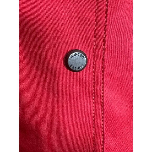 HUNTER Women's Red Adela Classic Waterproof Rain Jacket Plus Size XXL - Picture 8 of 14